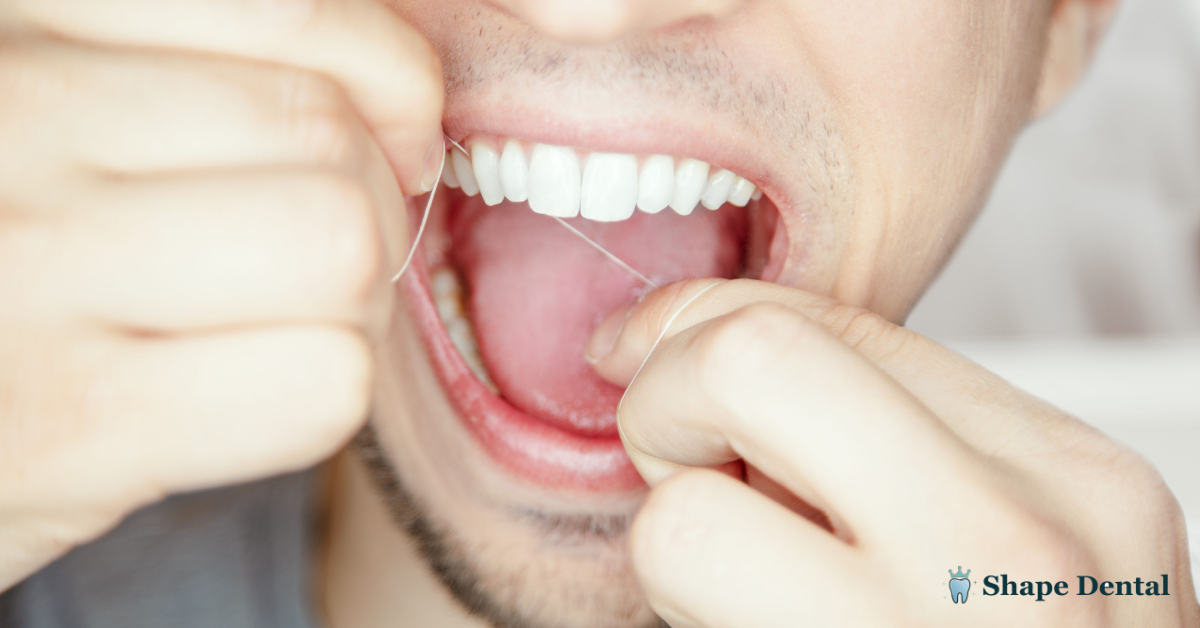 What To Do if Floss Is Stuck in Between Your Teeth? 1 Floss Is Stuck in Between Your Teeth